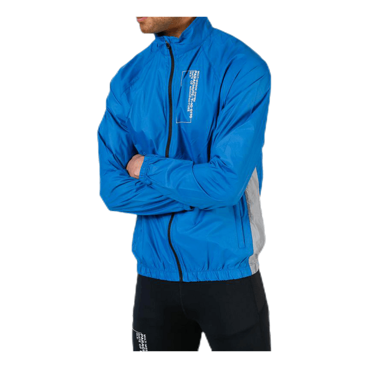 Black Track Jacket Blue