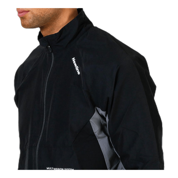 Black Training Utility Jacket Black