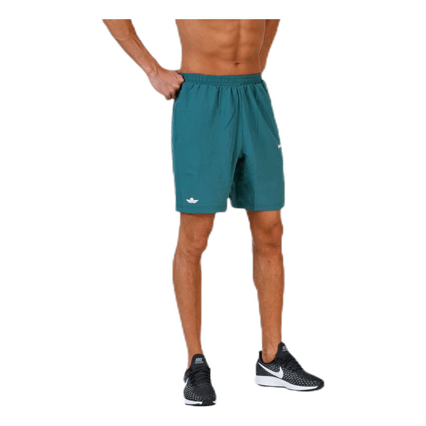 Black Baggy Shorts Green