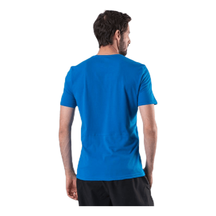 Cotton/Poly Tee Blue