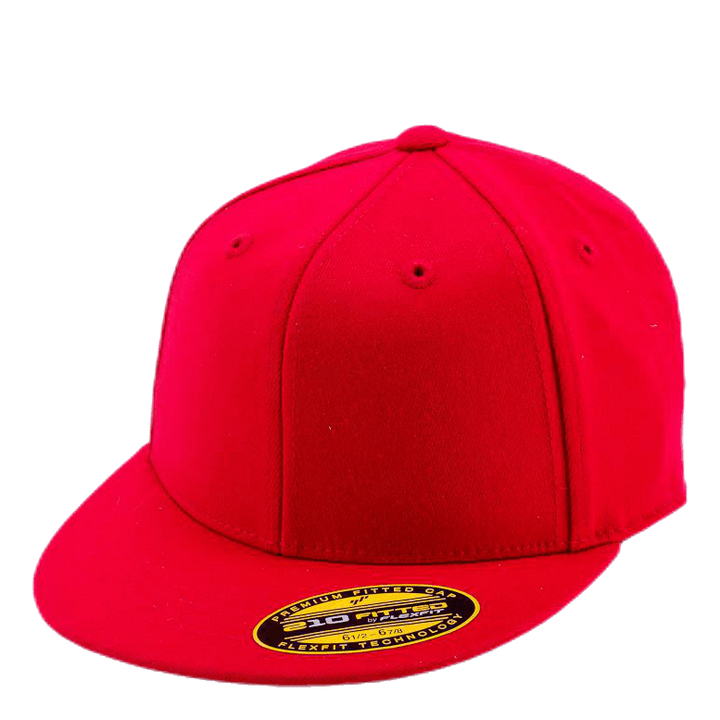 No. Ten Flexfit 210 Cap Junior Red