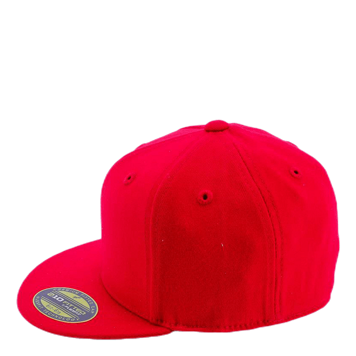 No. Ten Flexfit 210 Cap Junior Red