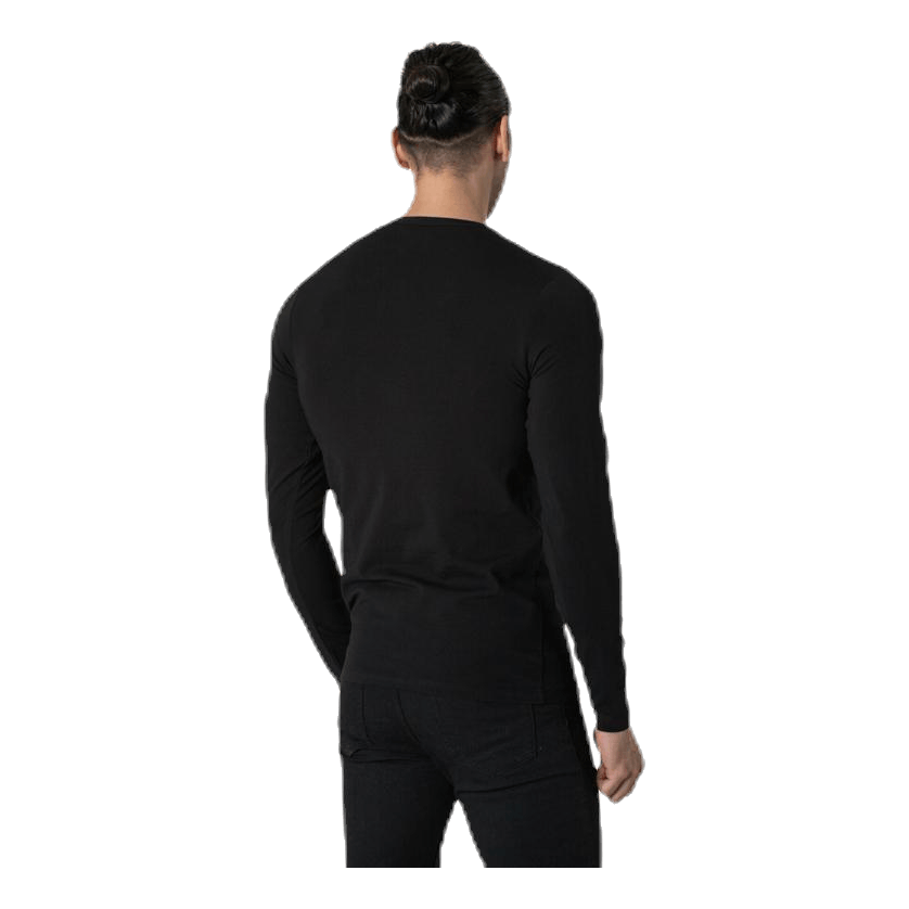 Basic O-Neck Tee L/S Black