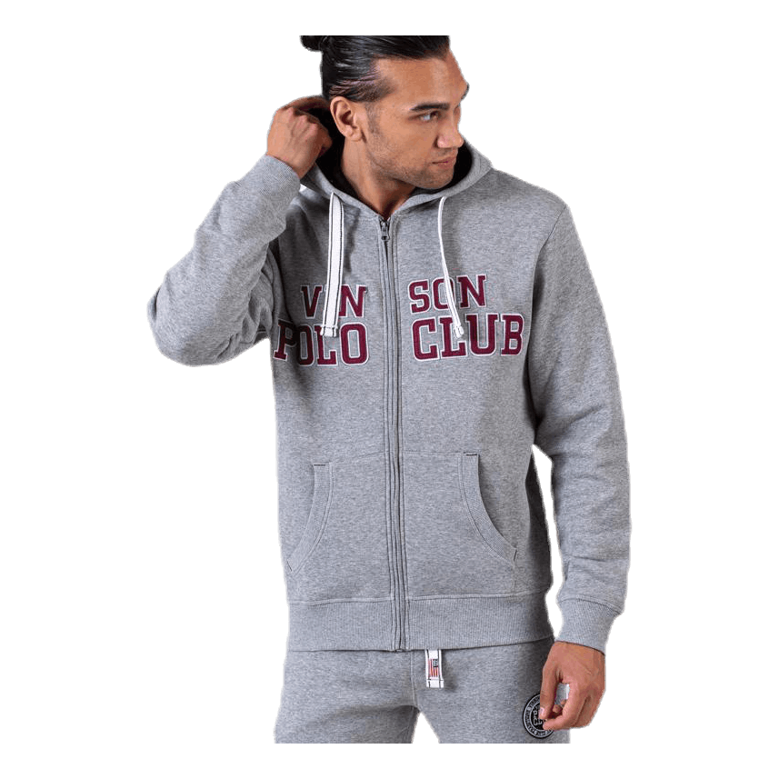 Kent Sweatshirt Zip Grey