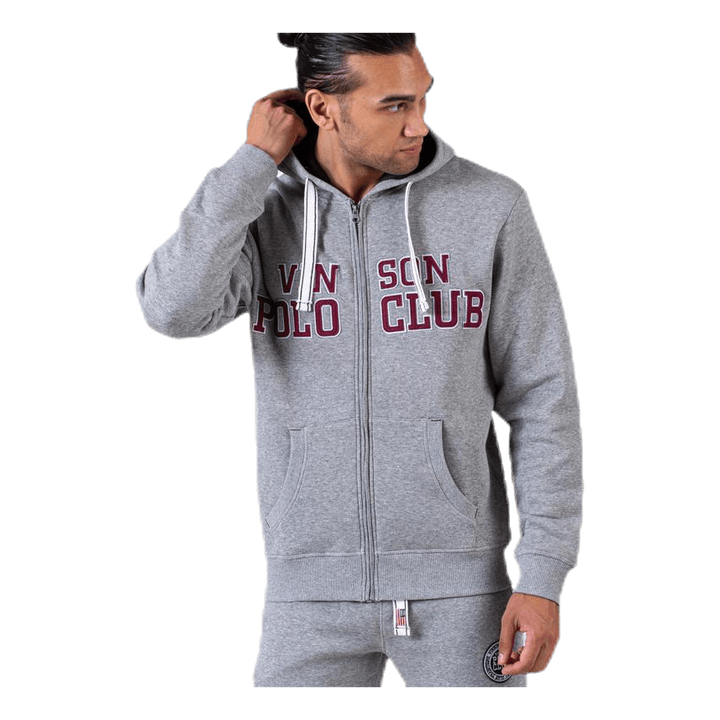 Kent Sweatshirt Zip Grey