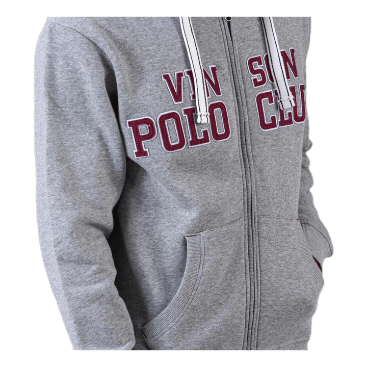 Kent Sweatshirt Zip Grey