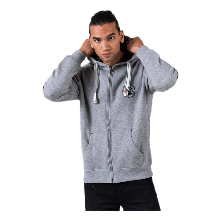 Krew Sweatshirt Full Zip Grey