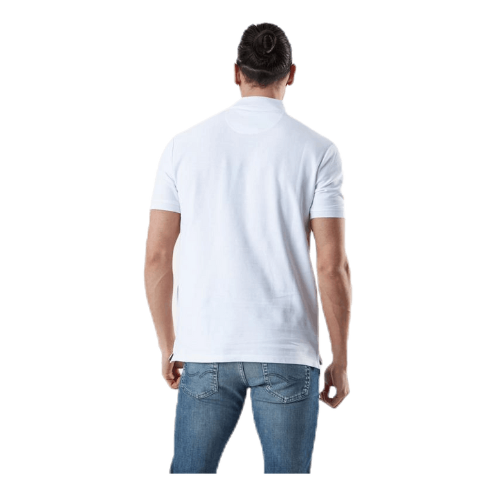 Leslie Pique Shirt White