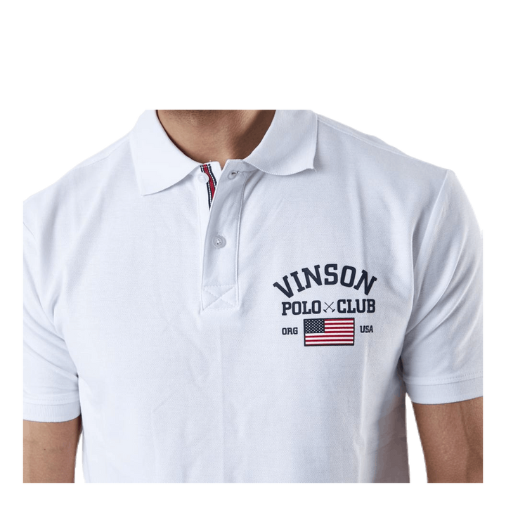 Leslie Pique Shirt White