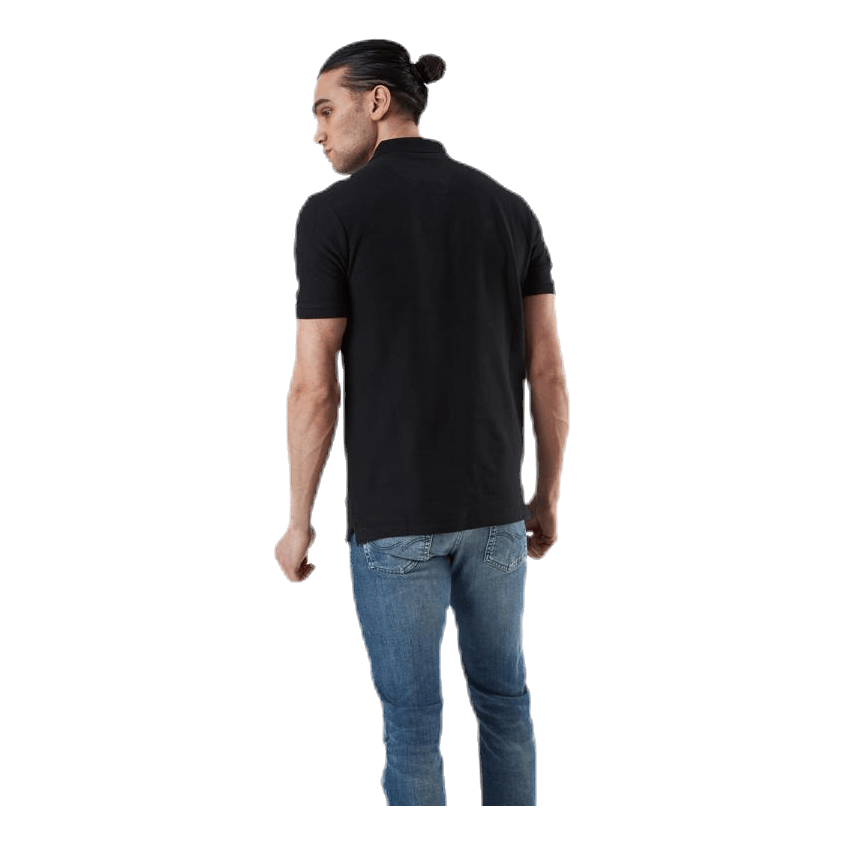 Leslie Pique Shirt Black