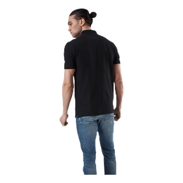 Leslie Pique Shirt Black