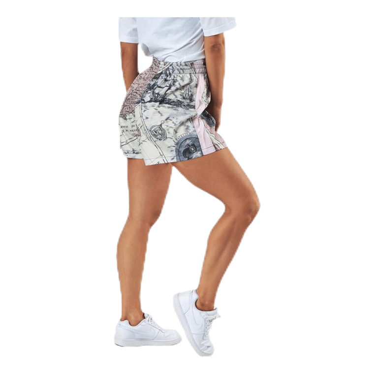 Direction Track Shorts Beige