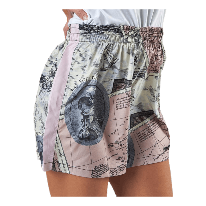Direction Track Shorts Beige