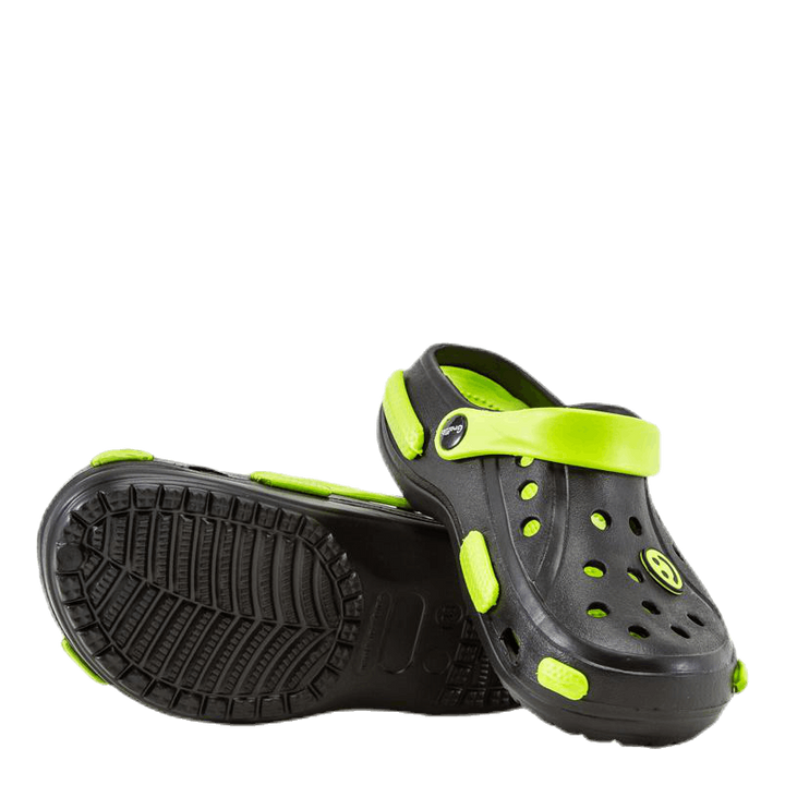 Cloxie Kids Lightweight Sandal Green/Black