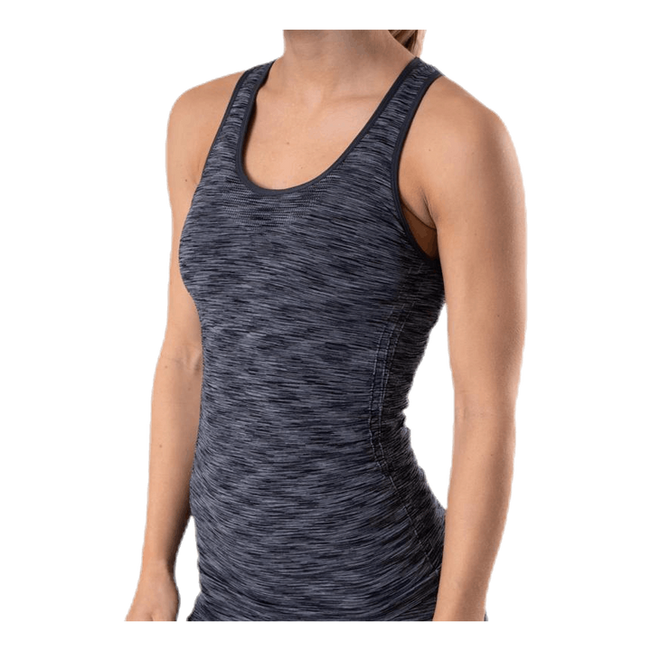 Acir Seamless Melange Top Black