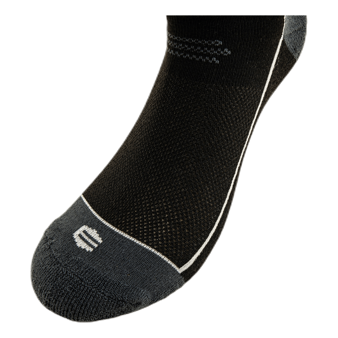 Avery Quarter Socks 3-pack Black