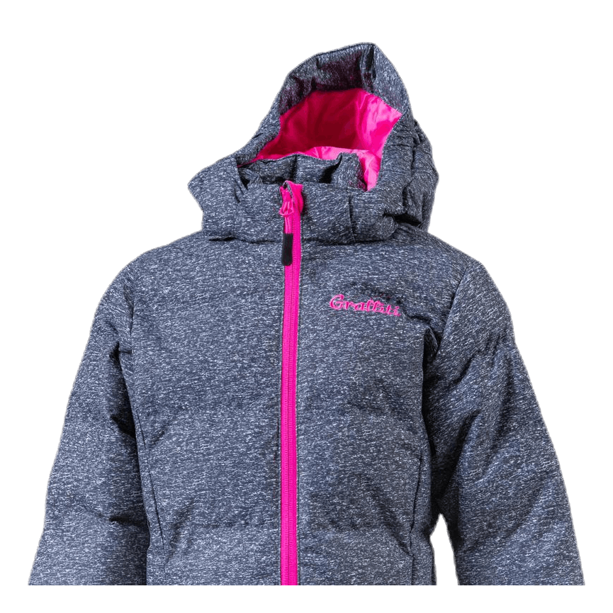 Mariel Girls Long Melange Pro-lite Jacket Pink
