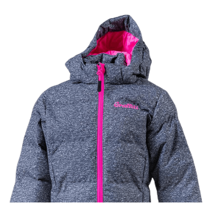 Mariel Girls Long Melange Pro-lite Jacket Pink
