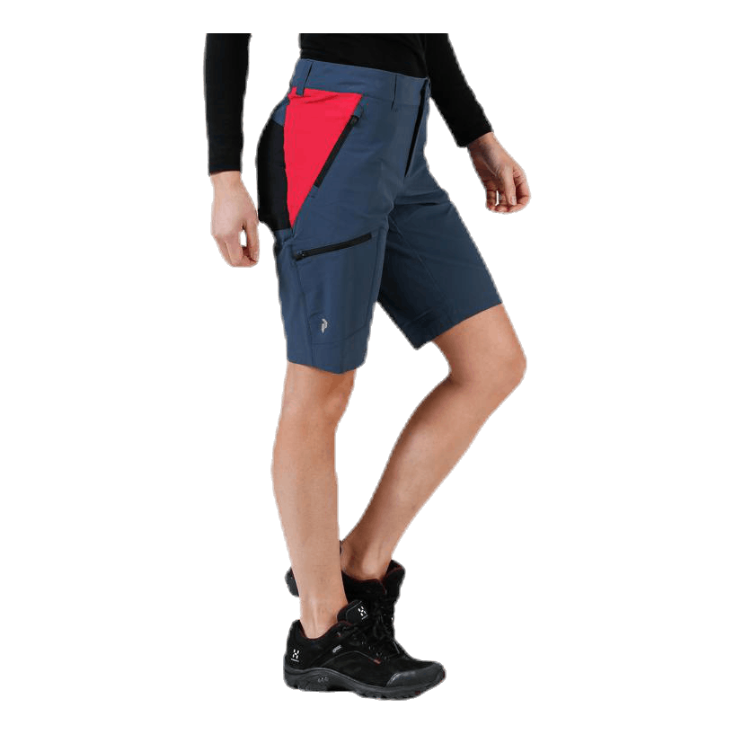 Light Softshell Carbon Shorts Blue