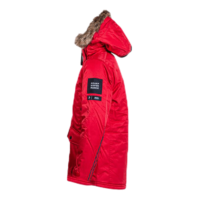 Junior Local Parka Red