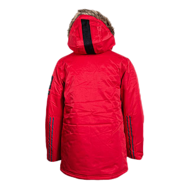 Junior Local Parka Red