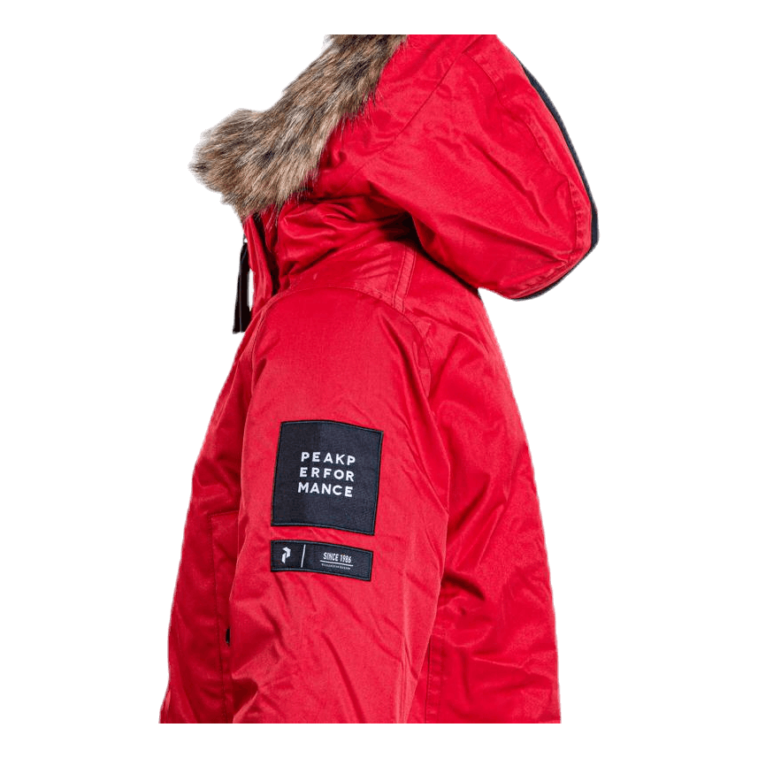 Junior Local Parka Red