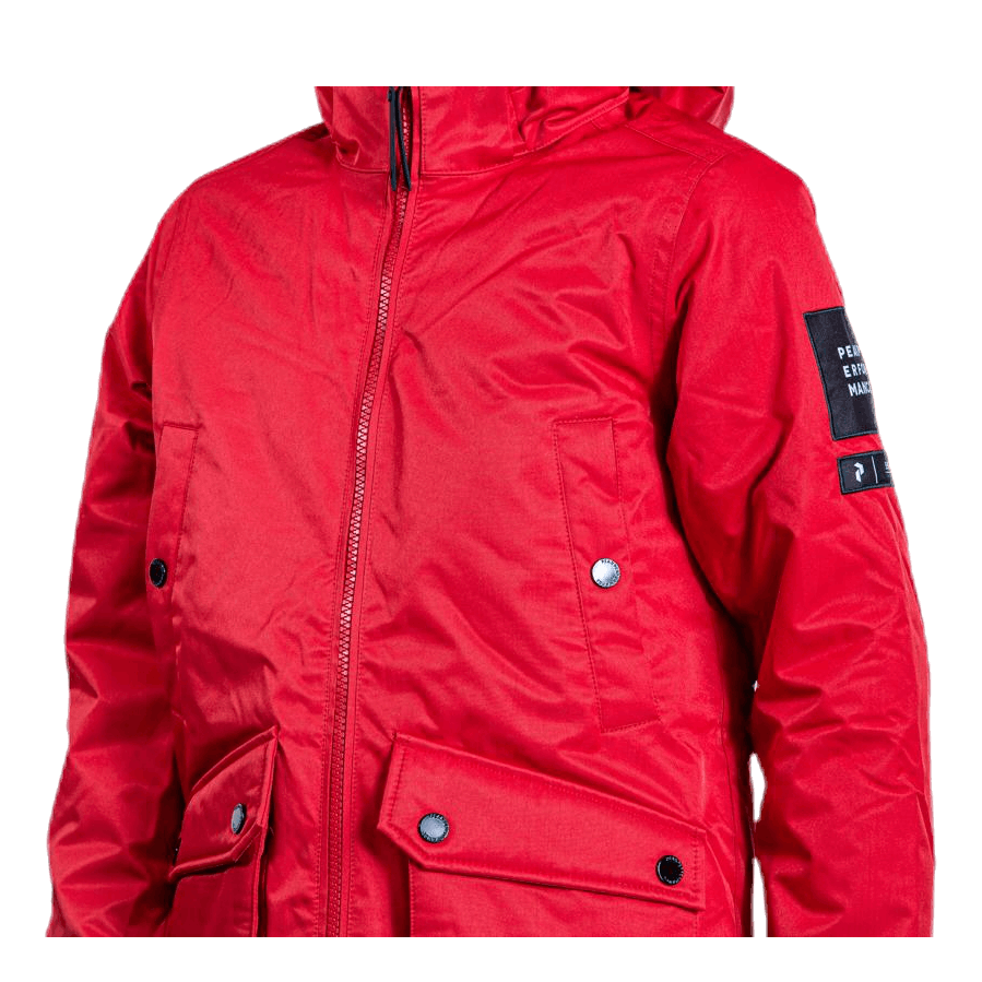 Junior Local Parka Red