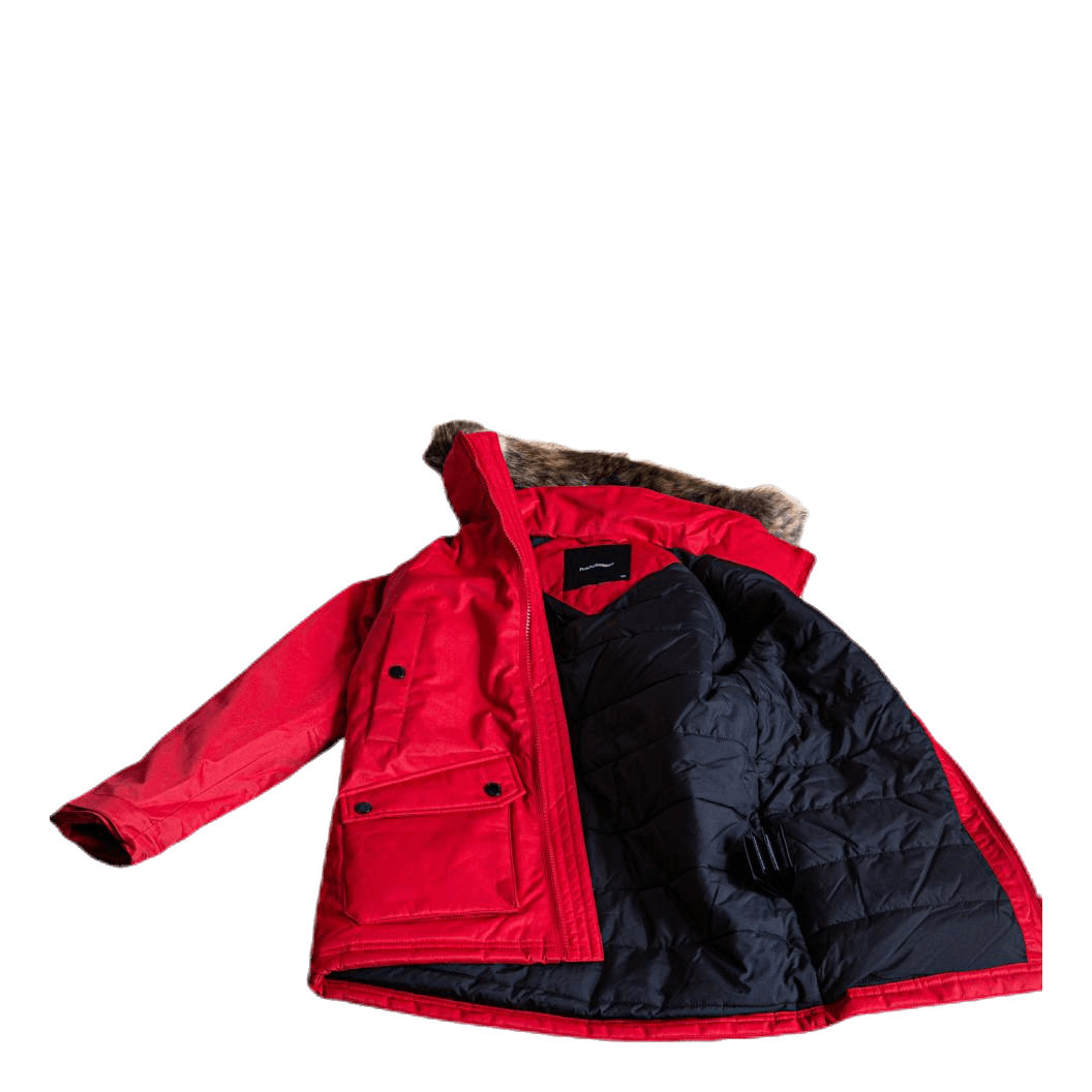 Junior Local Parka Red