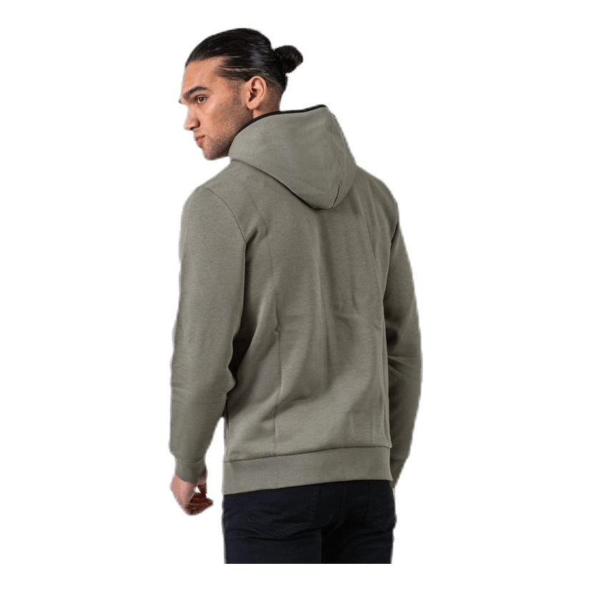 Comfy Zip Hood Green