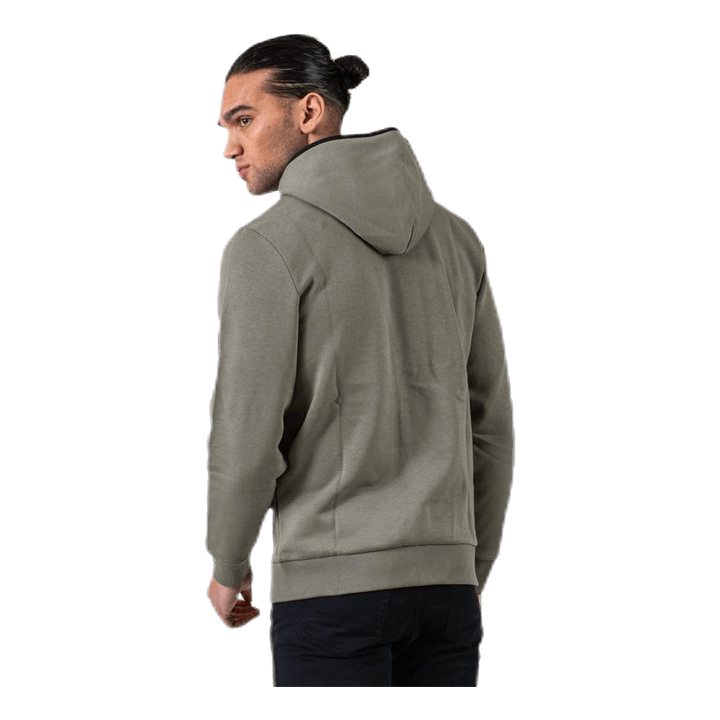 Comfy Zip Hood Green