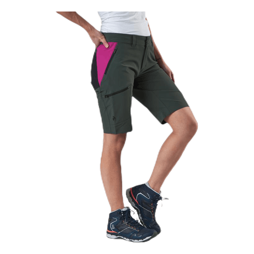 Light SS Carbon Shorts Pink/Green