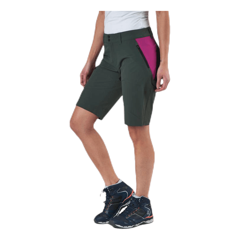 Light SS Carbon Shorts Pink/Green