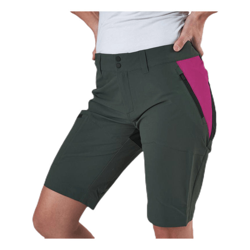 Light SS Carbon Shorts Pink/Green