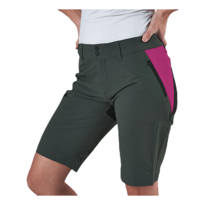 Light SS Carbon Shorts Pink/Green