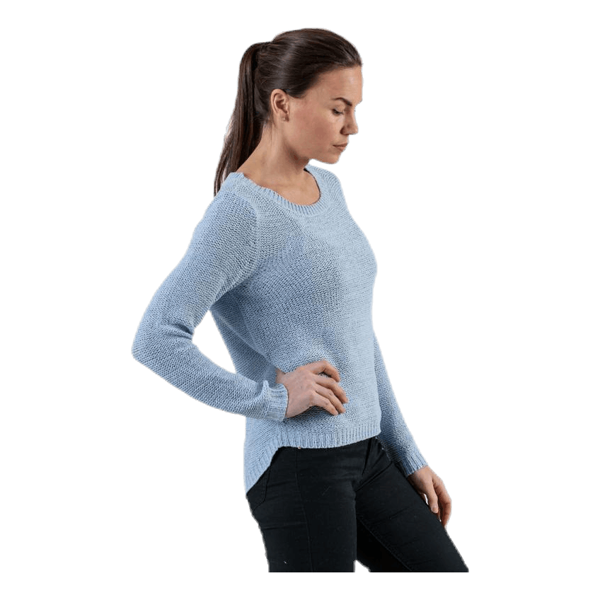 Geena Xo L/S Pullover Knt Blue