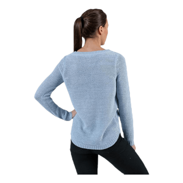 Geena Xo L/S Pullover Knt Blue