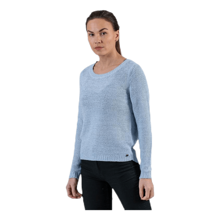 Geena Xo L/S Pullover Knt Blue