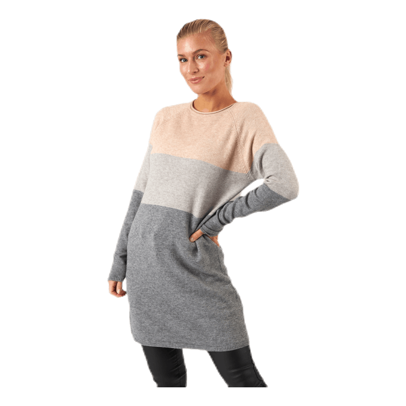 Lillo L/S Dress Knt Red