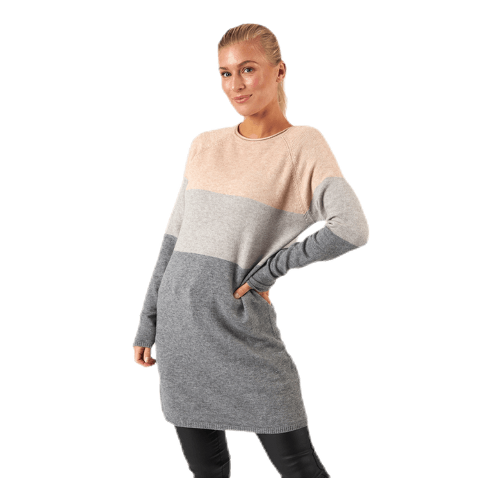 Lillo L/S Dress Knt Red