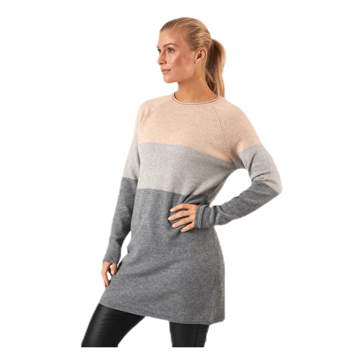 Lillo L/S Dress Knt Red