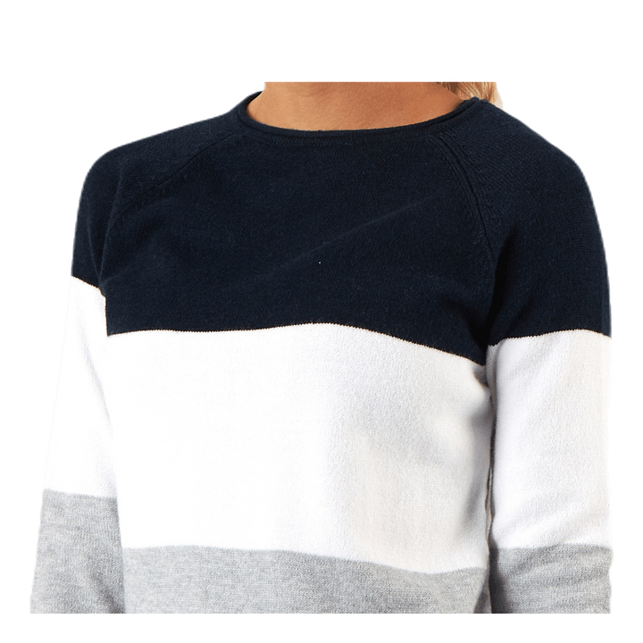 Lillo L/S Dress Knt Blue