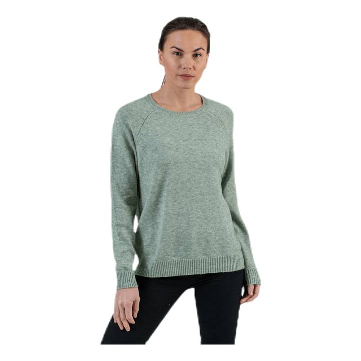 Lesly Kings L/S Pullover Knt Green