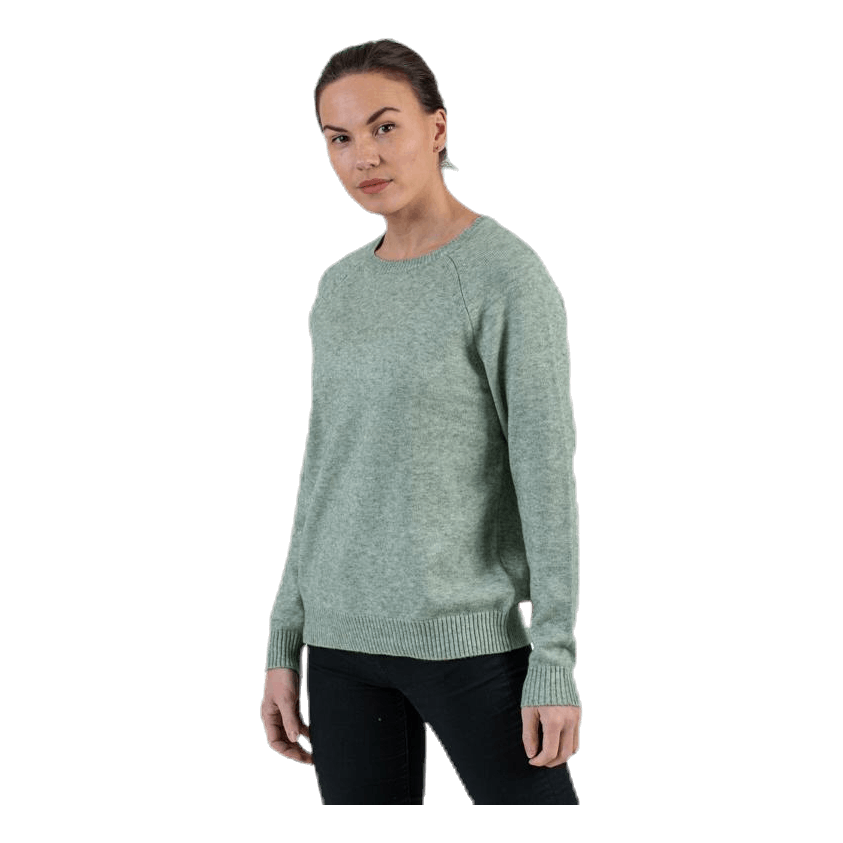 Lesly Kings L/S Pullover Knt Green