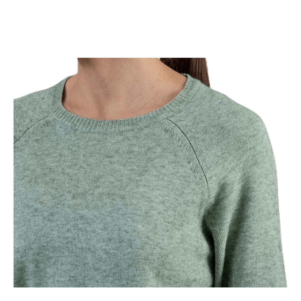 Lesly Kings L/S Pullover Knt Green