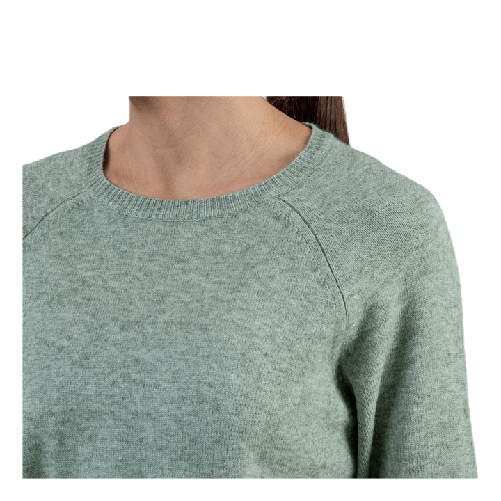 Lesly Kings L/S Pullover Knt Green