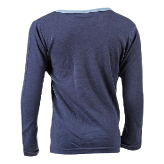 Willit Wool Ls Top Xix Blue