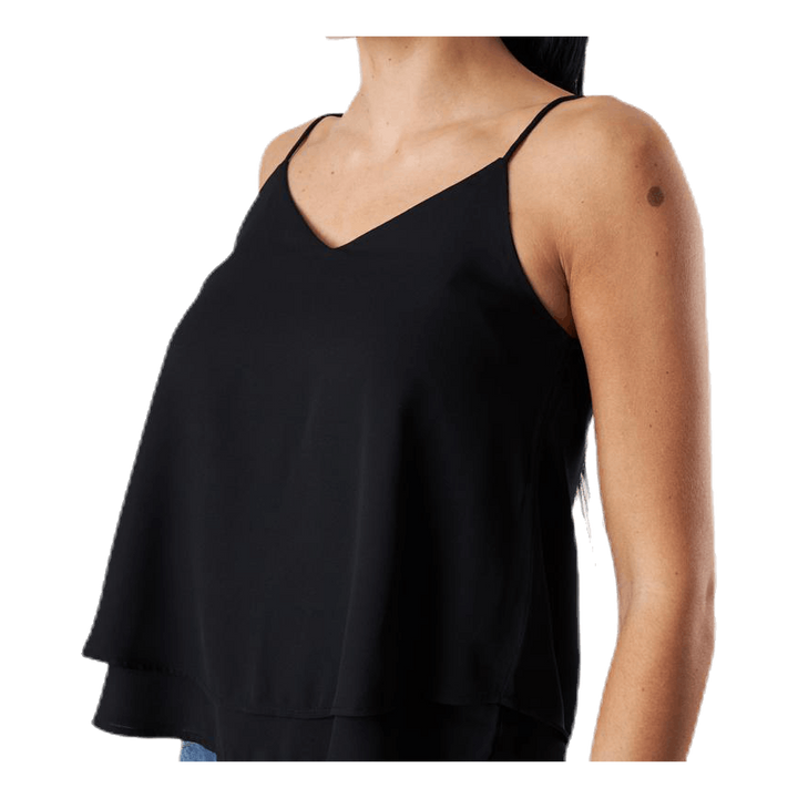 Bodil Slip Top Black