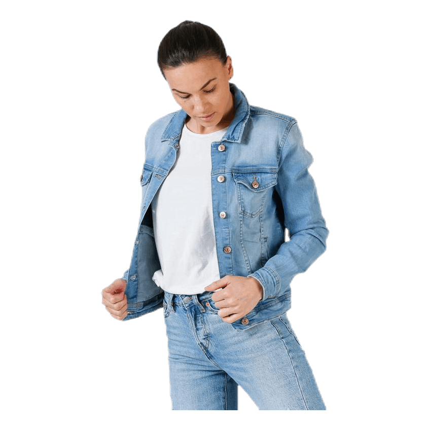 Tia Life Dnm Jacket Bb Lb Blue