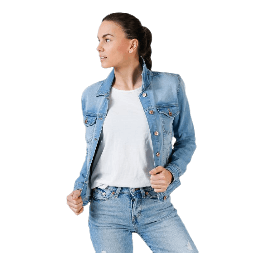Tia Life Dnm Jacket Bb Lb Blue