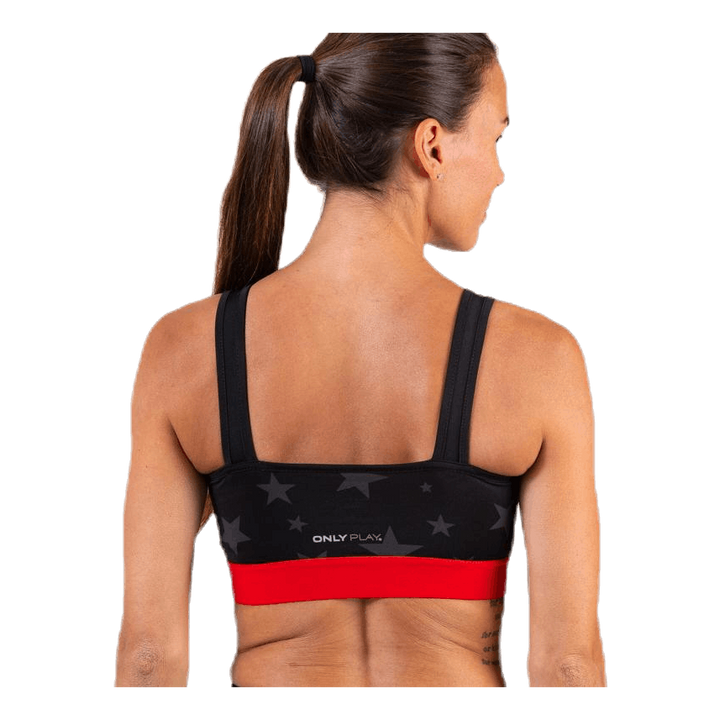 Alya Aop Sports Bra Black